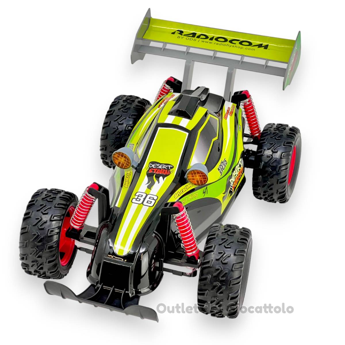 Auto Buggy Radiocomondata Desert Storm - immagine 4
