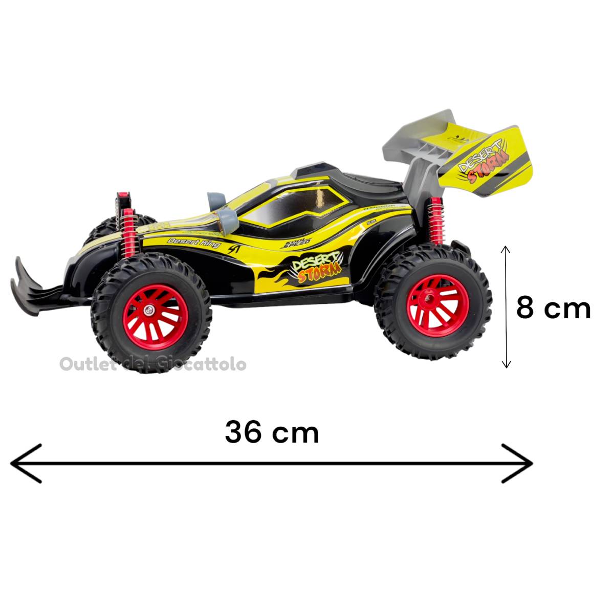 Auto Buggy Radiocomondata Desert Storm - immagine 6