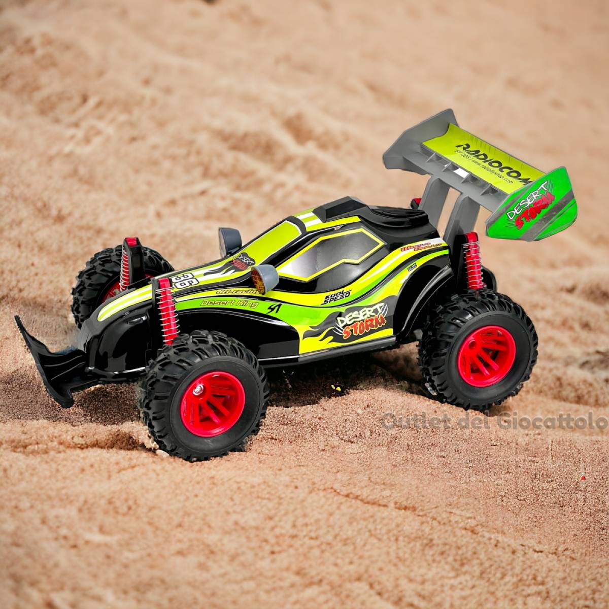 Auto Buggy Radiocomondata Desert Storm - immagine 7