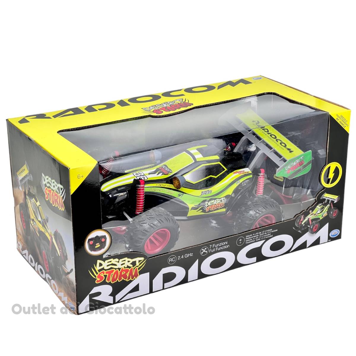 Auto Buggy Radiocomondata Desert Storm - immagine 9