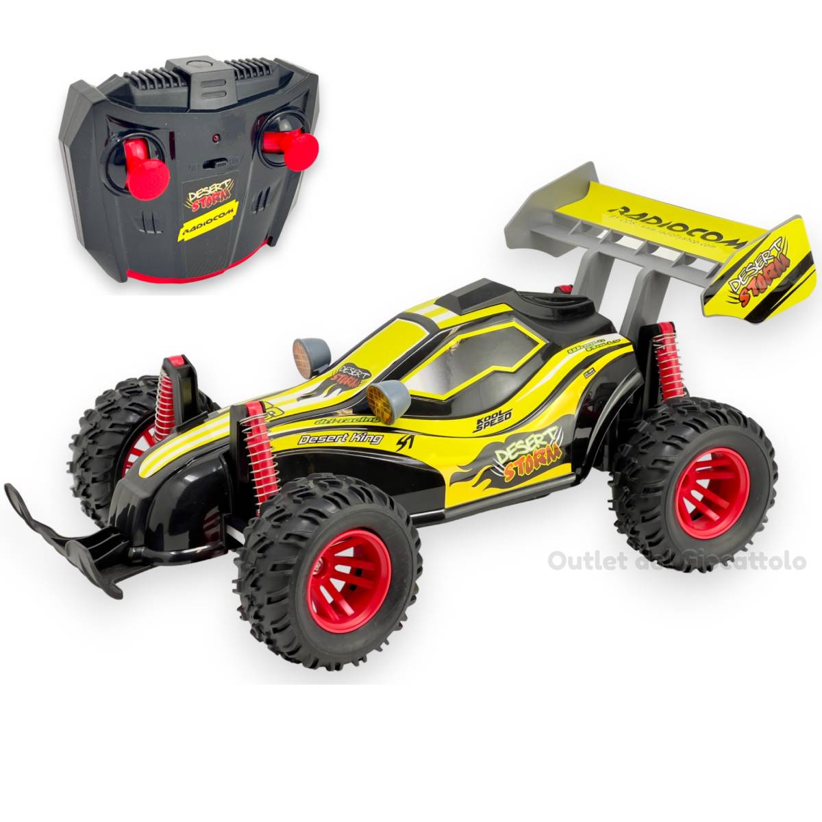 Auto Buggy Radiocomondata Desert Storm