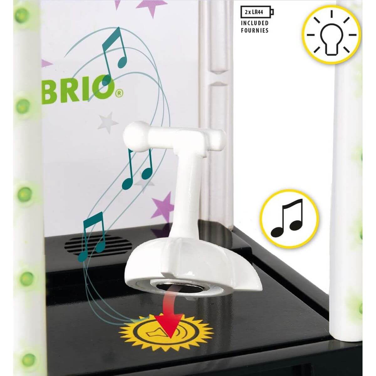 BRIO 33945 Palcoscenico Cantanti Effetti Luminosi e Sonori - immagine 2