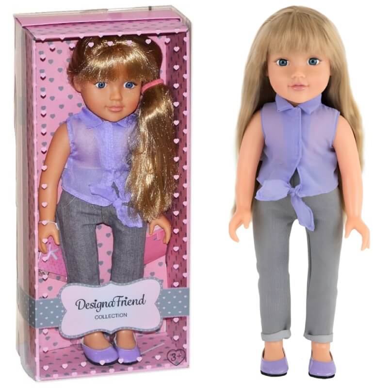 Bambola Carly 46 cm con Braccialetto