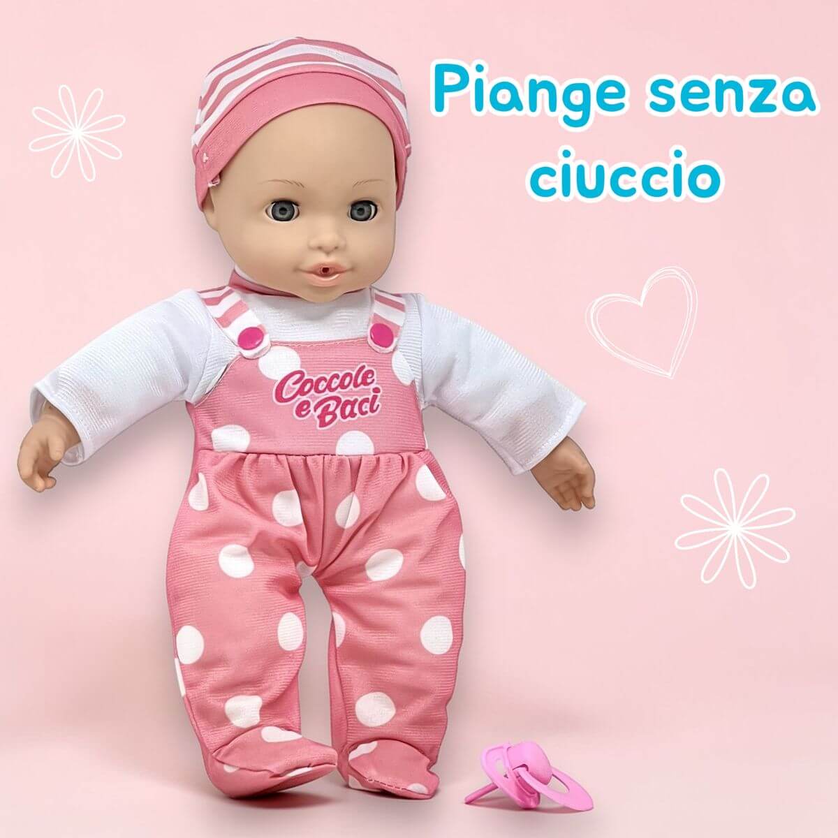 Bambola Piangente Coccole e Baci 30 cm - immagine 5
