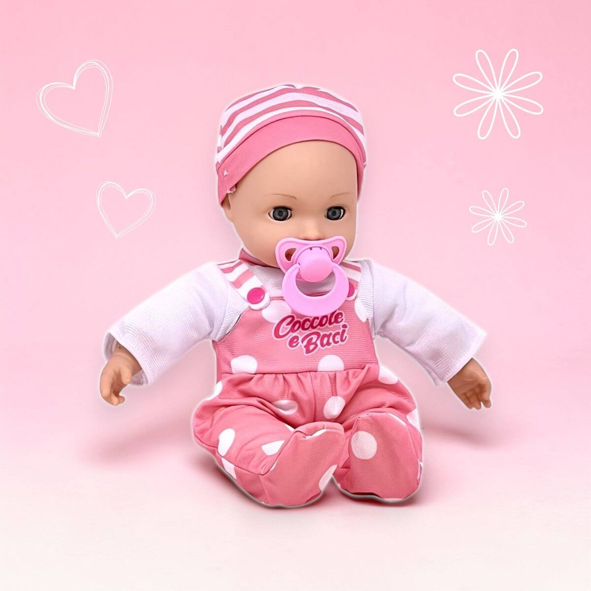 Bambola Piangente Coccole e Baci 30 cm - immagine 6