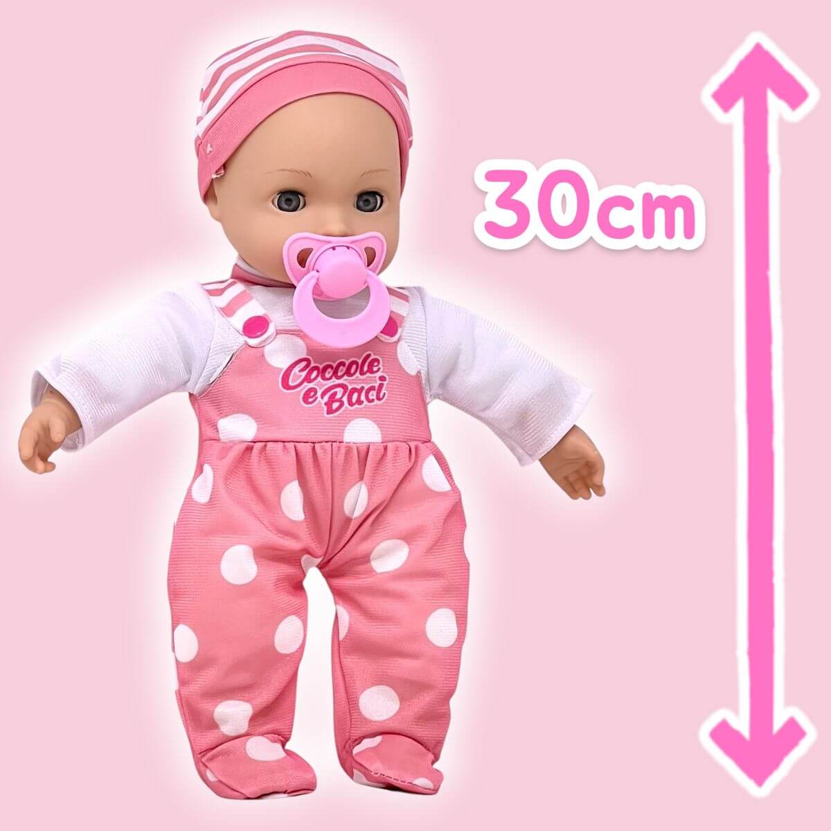 Bambola Piangente Coccole e Baci 30 cm - immagine 8