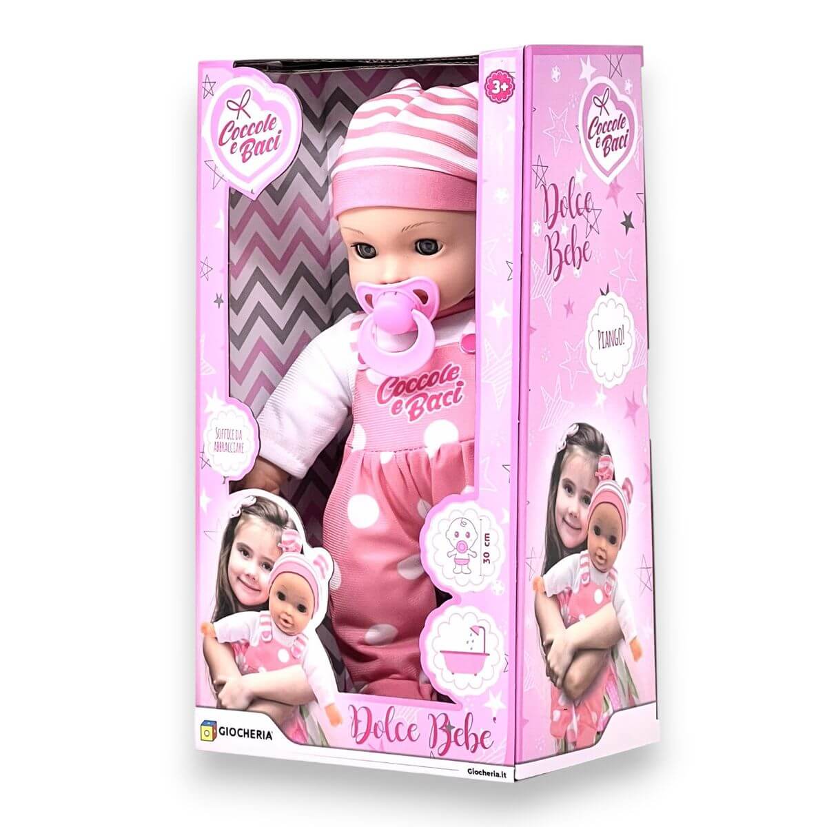 Bambola Piangente Coccole e Baci 30 cm - immagine 9