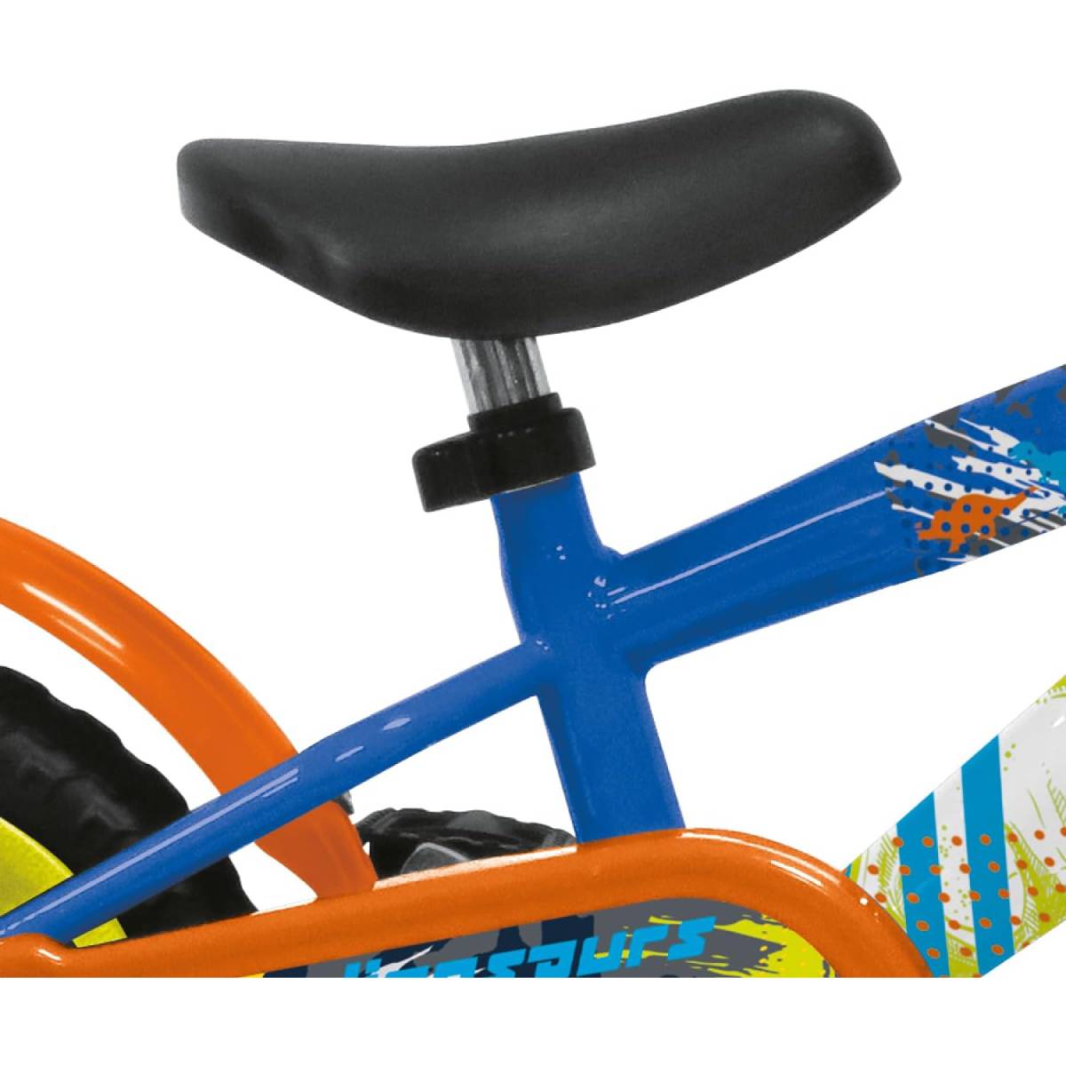Bicicletta Bambini 12 Pollici Dinosauri con Rotelle - immagine 6