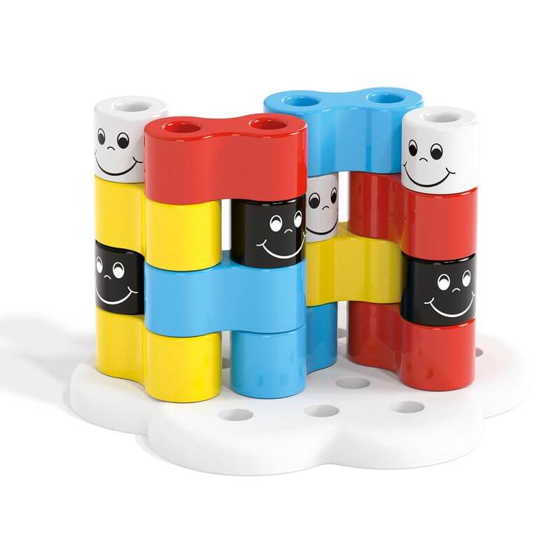 Blocchi da Costruire Quercetti 4026 Twin Pegs - immagine 2