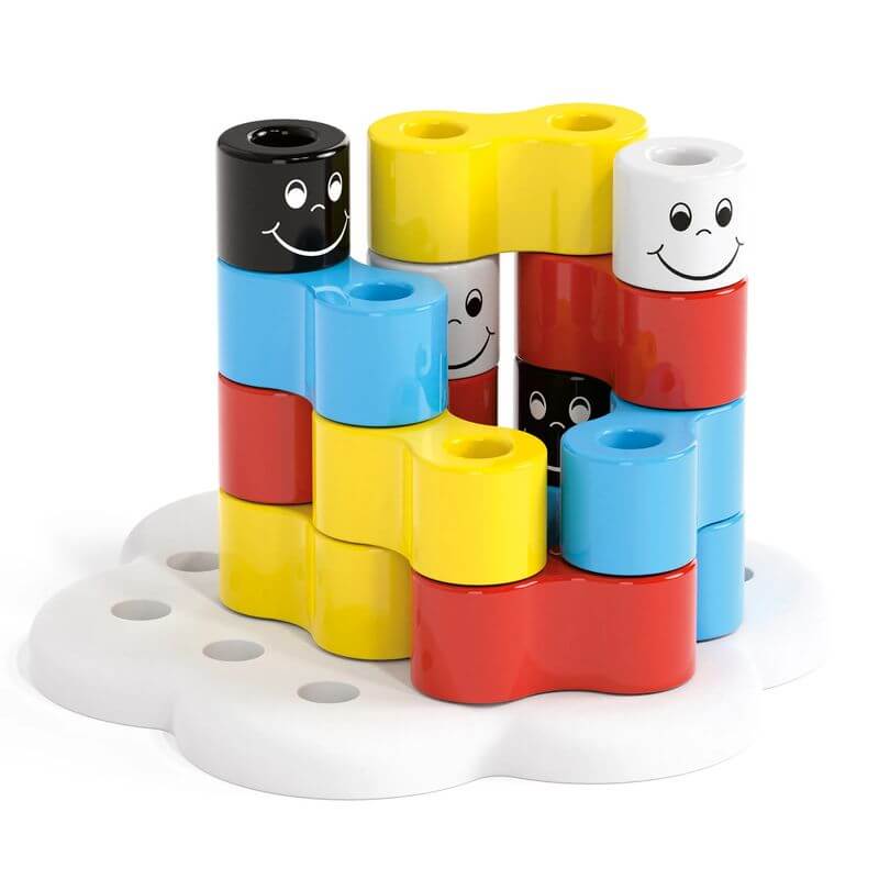 Blocchi da Costruire Quercetti 4026 Twin Pegs - immagine 3