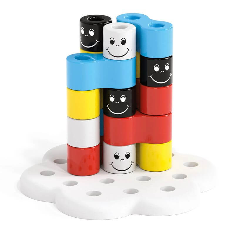 Blocchi da Costruire Quercetti 4026 Twin Pegs - immagine 4