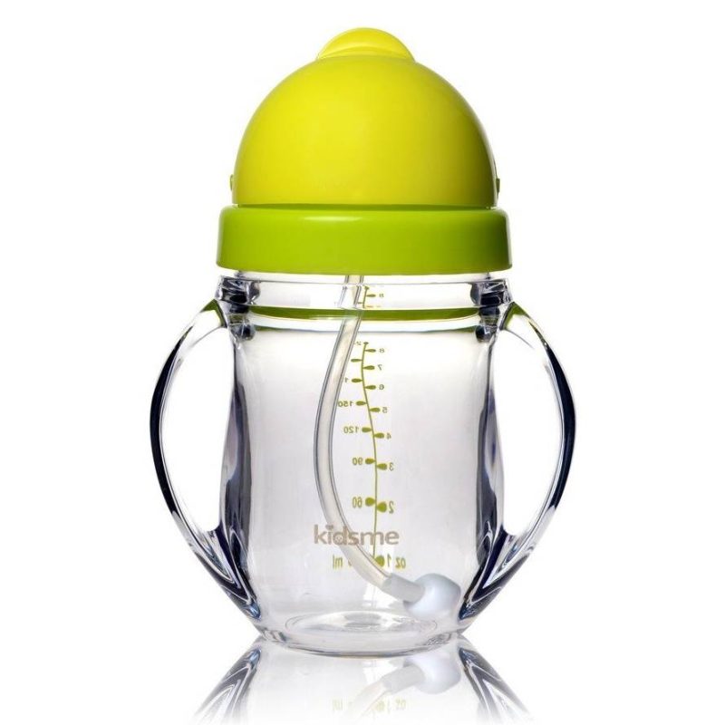 Borraccia Con Cannuccia Per Bambini Lime 9876LI