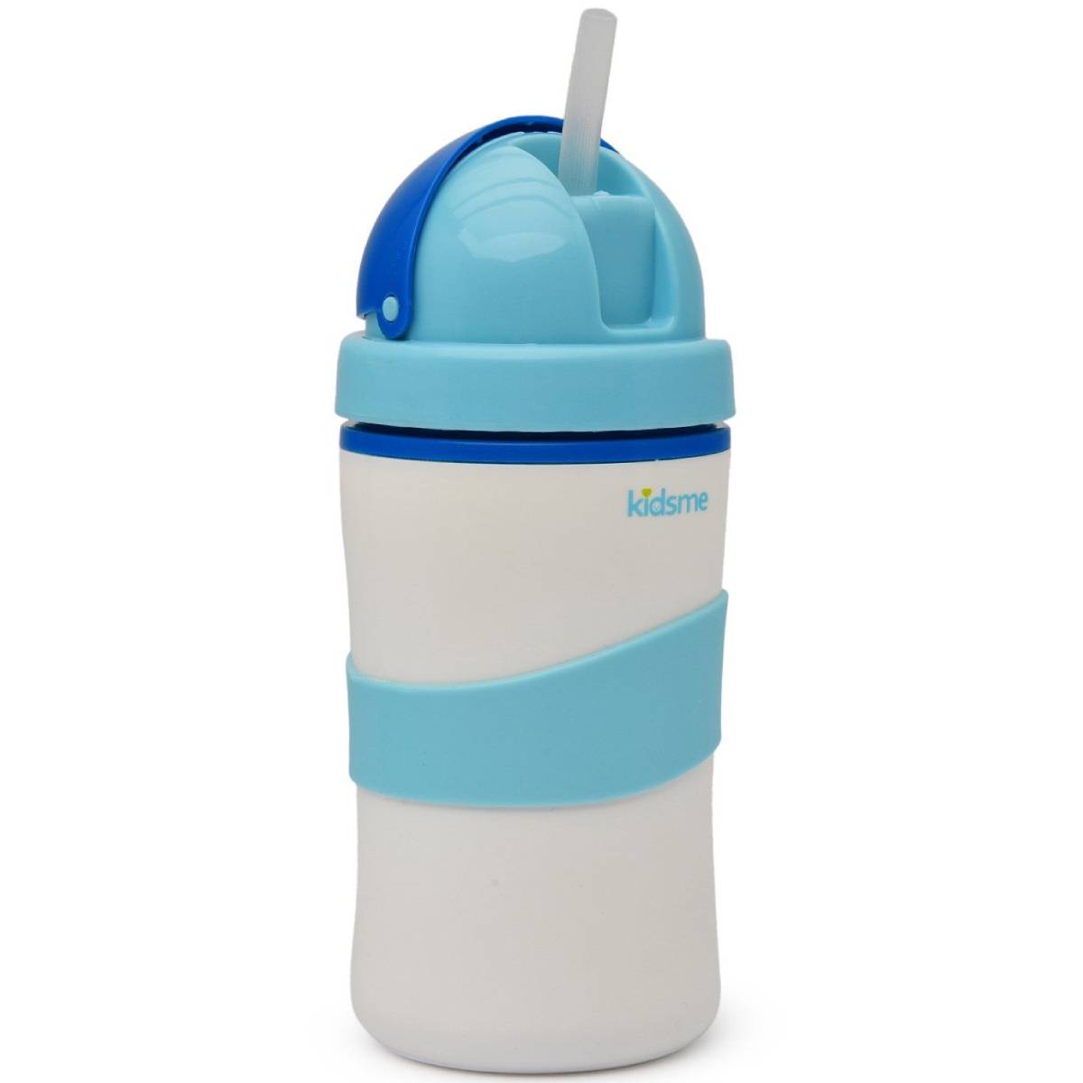 Borraccia Termica Con Cannuccia Per Bambini Azzurro 9887AQ - immagine 3