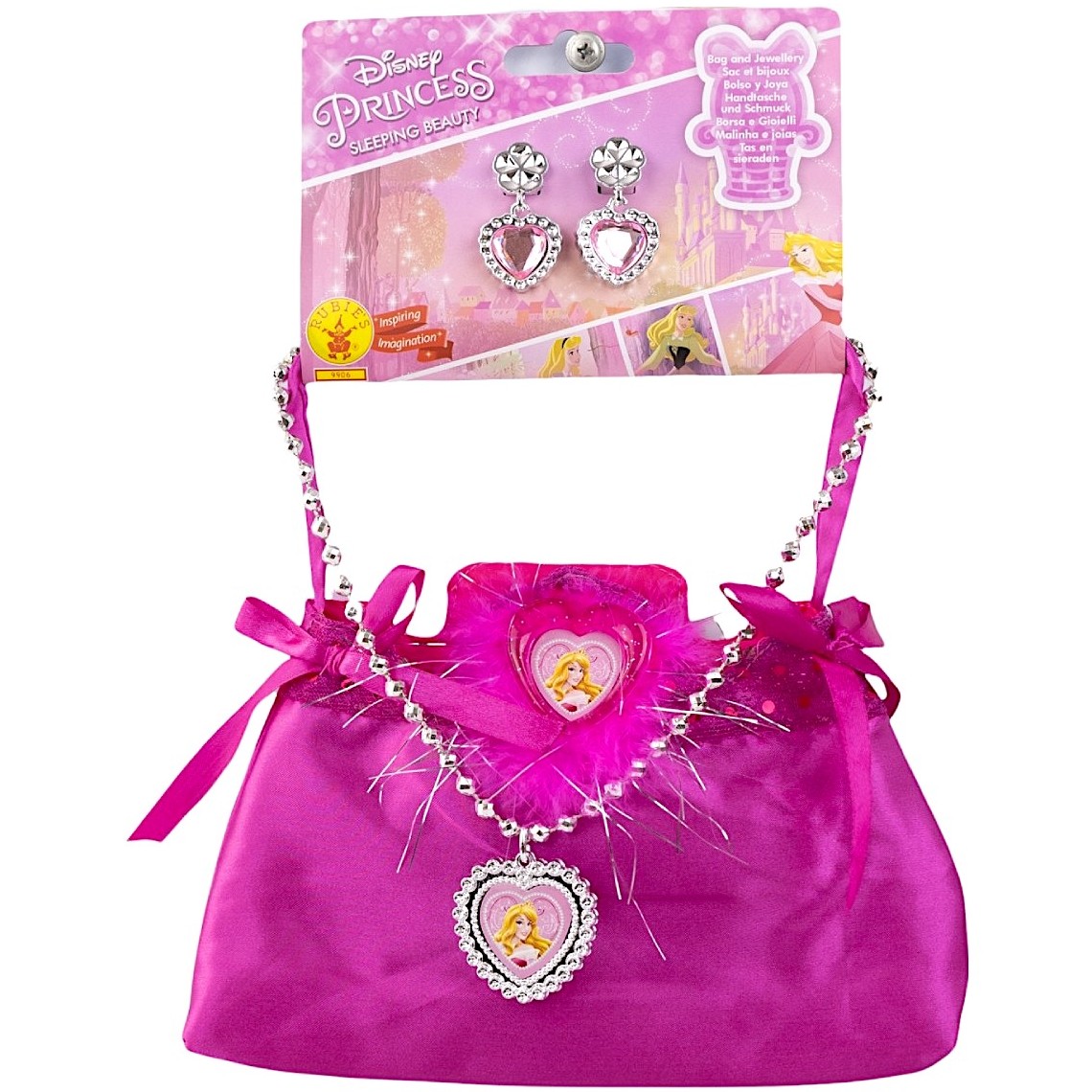Borsa Rosa e Gioielli Disney Princess Aurora