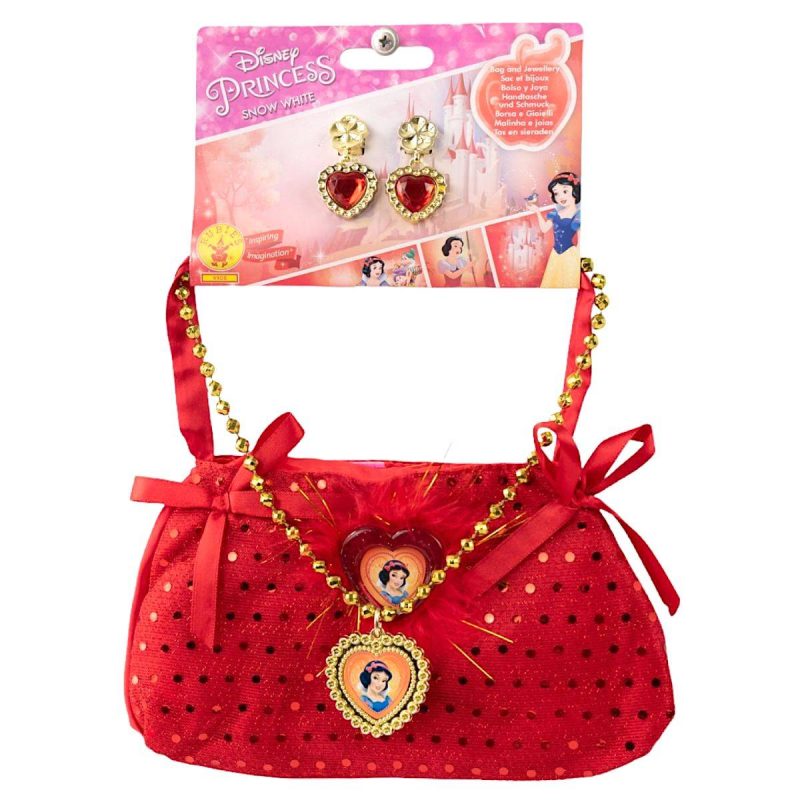 Borsa Rossa e Gioielli Disney Princess Biancaneve