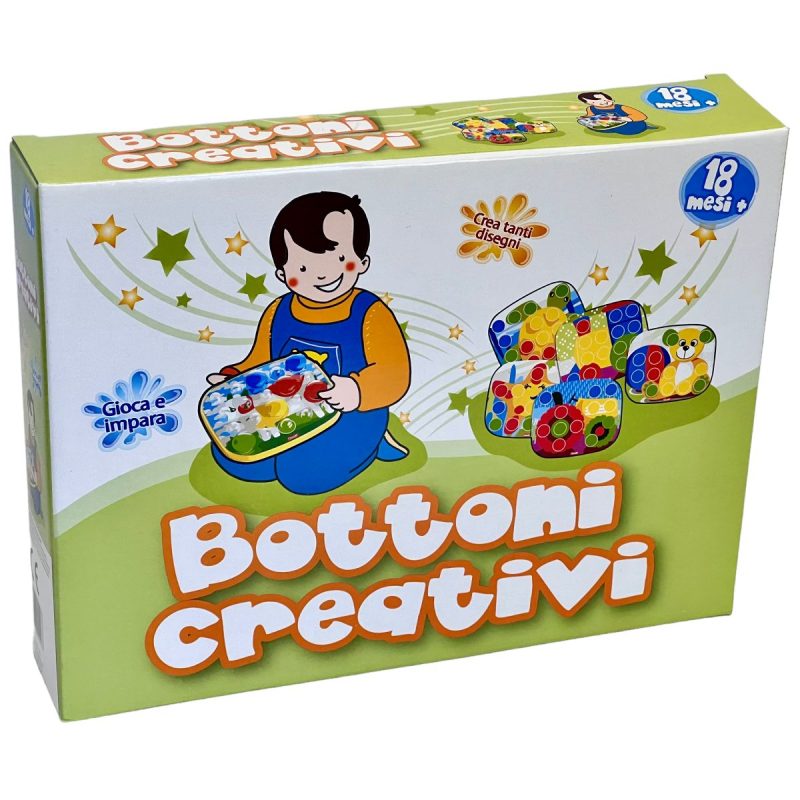 Bottoni Creativi Gioco Con Chiodoni