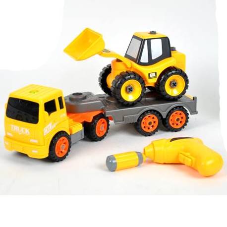 Camion con Rimorchio Ruspa e Avvitatore