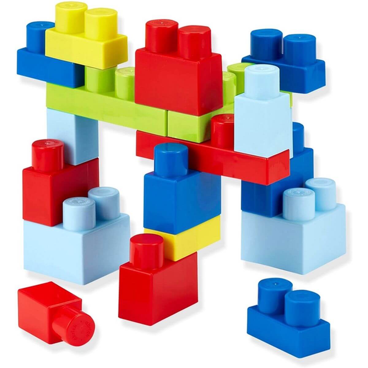 Carrello Costruzioni Maxi Abrick con 40 Mattoncini - immagine 2