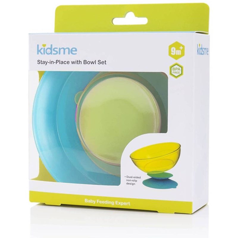 Ciotola Con Ventosa Lime Azzurro 160495LI