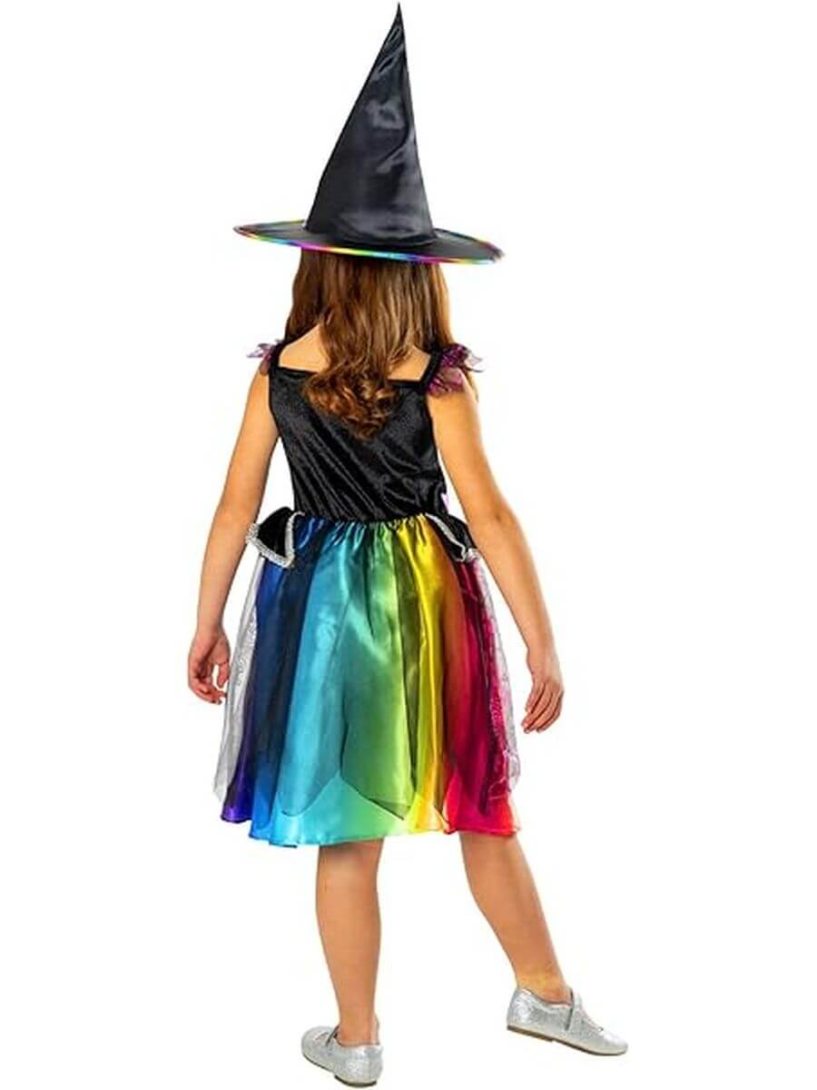 Costume Barbie Strega Halloween Bambina Ufficiale 3-8 anni - immagine 7
