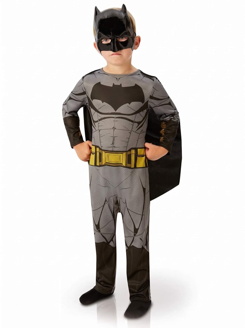 Costume Batman Bambino con Maschera e Mantello Rubie's 7-8 Anni
