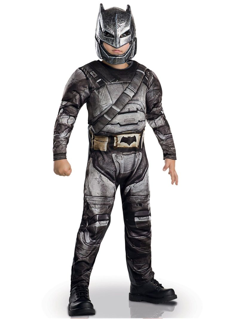 Costume Batman Imbottito Con Muscoli