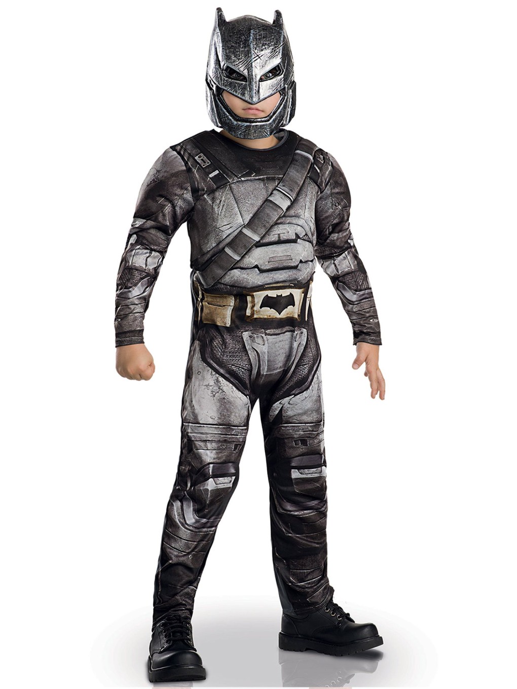 Costume Batman Imbottito Con Muscoli