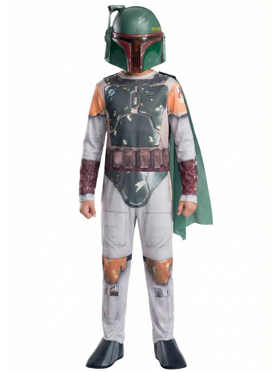 Costume Boba Fett Star Wars con Maschera Bambino