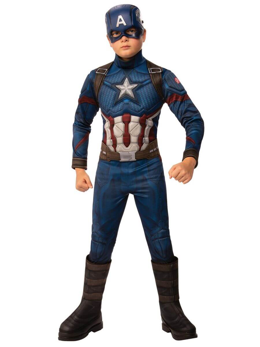 Costume Capitan America Marvel Avengers 8-10 Anni - immagine 3