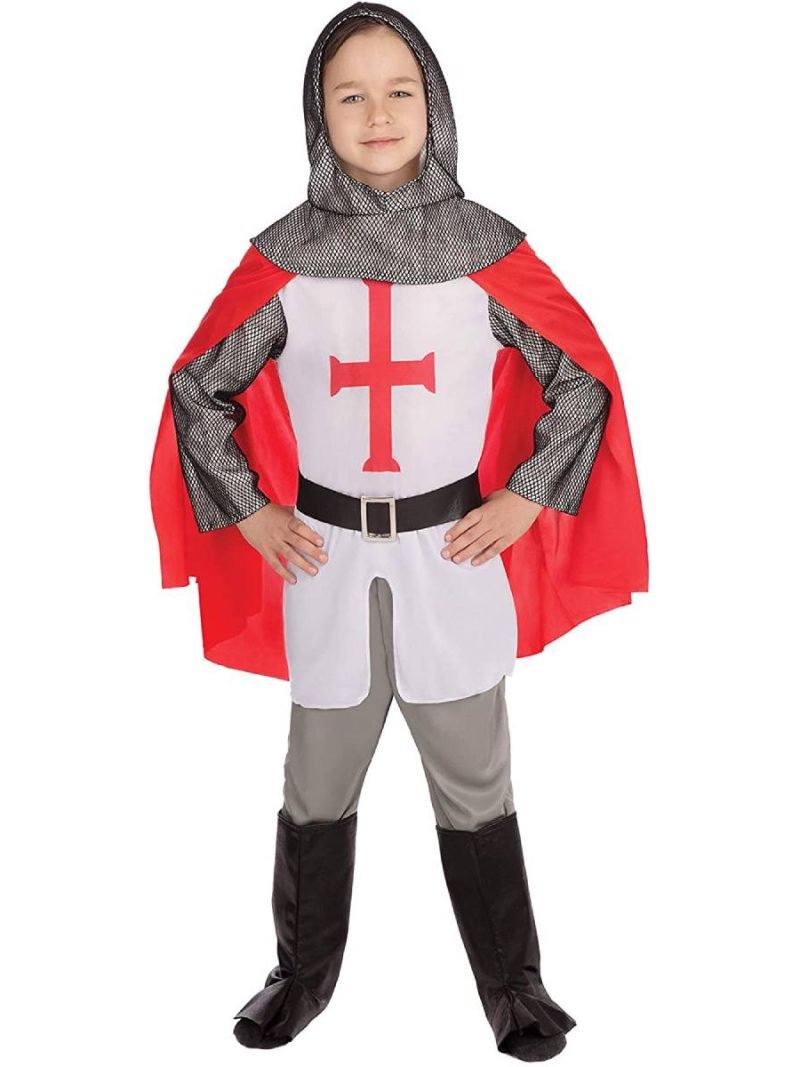 Costume Cavaliere Crociato Carnevale