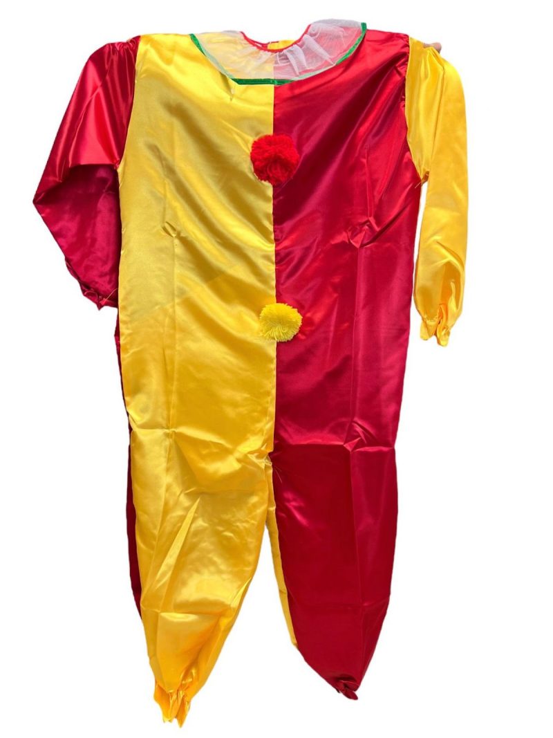 Costume Clown Carnevale 10-12 Anni