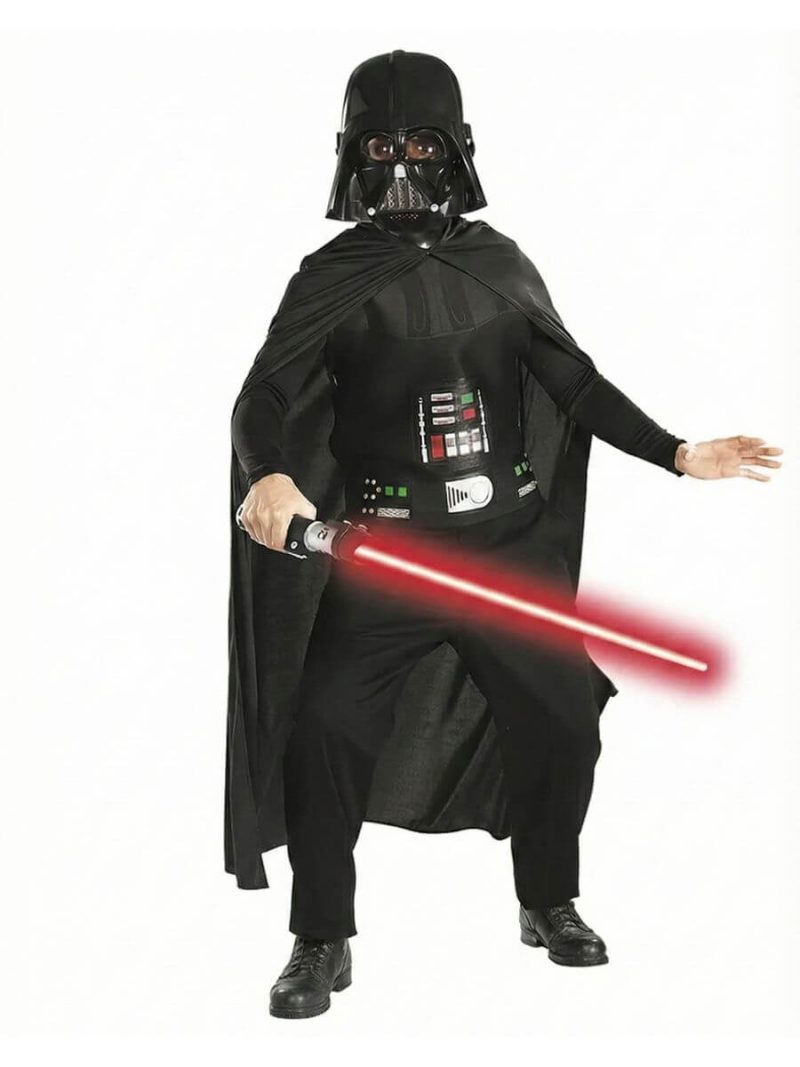 Costume Darth Vader Box Set Spada Laser Maschera