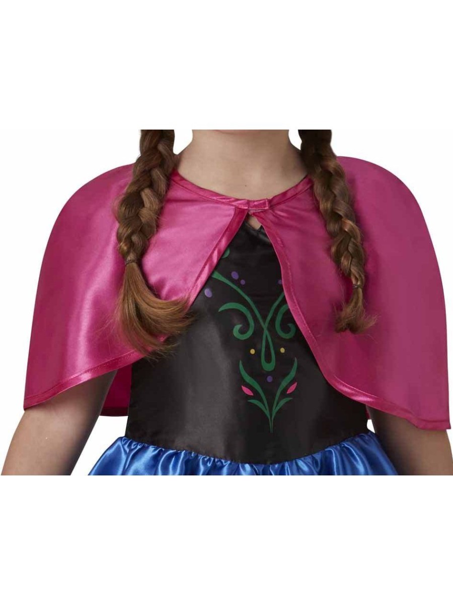 Costume Disney Anna Di Frozen 7-8 anni 117 -128 cm - immagine 4