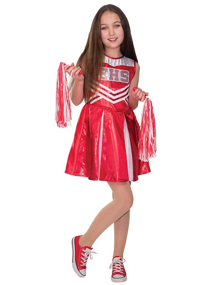Costume Cheerleader High School Musical Bambina 7-8 Anni