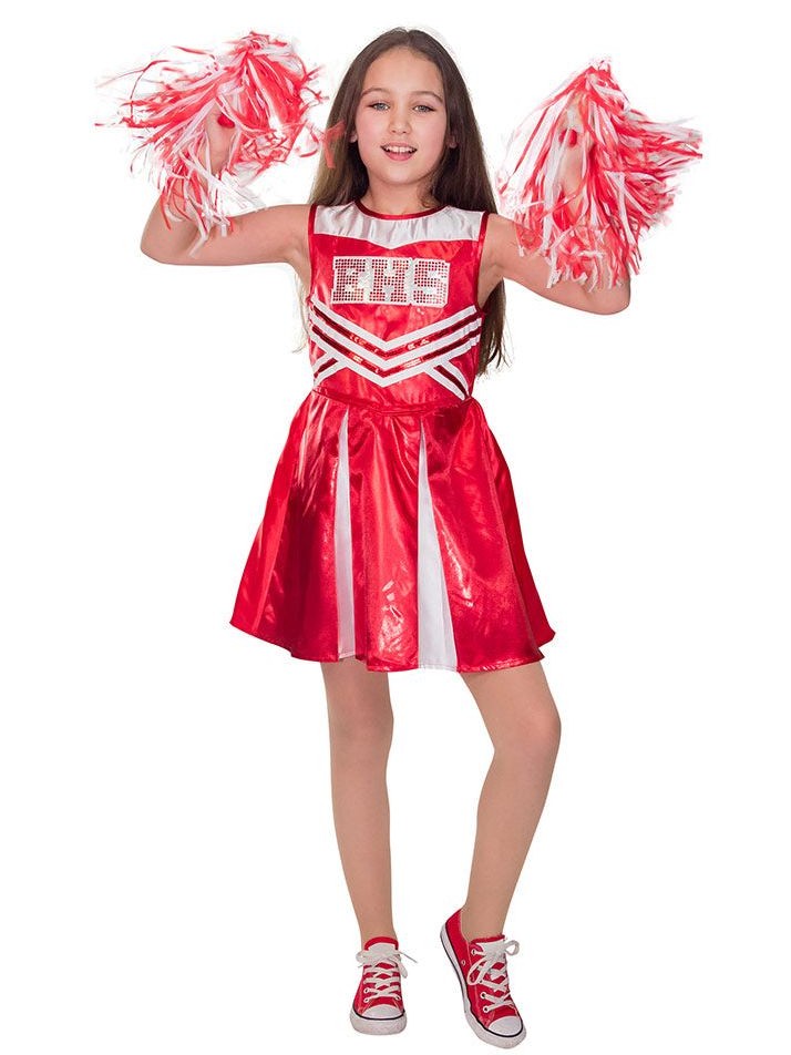 Costume Cheerleader High School Musical Bambina 7-8 Anni - immagine 2