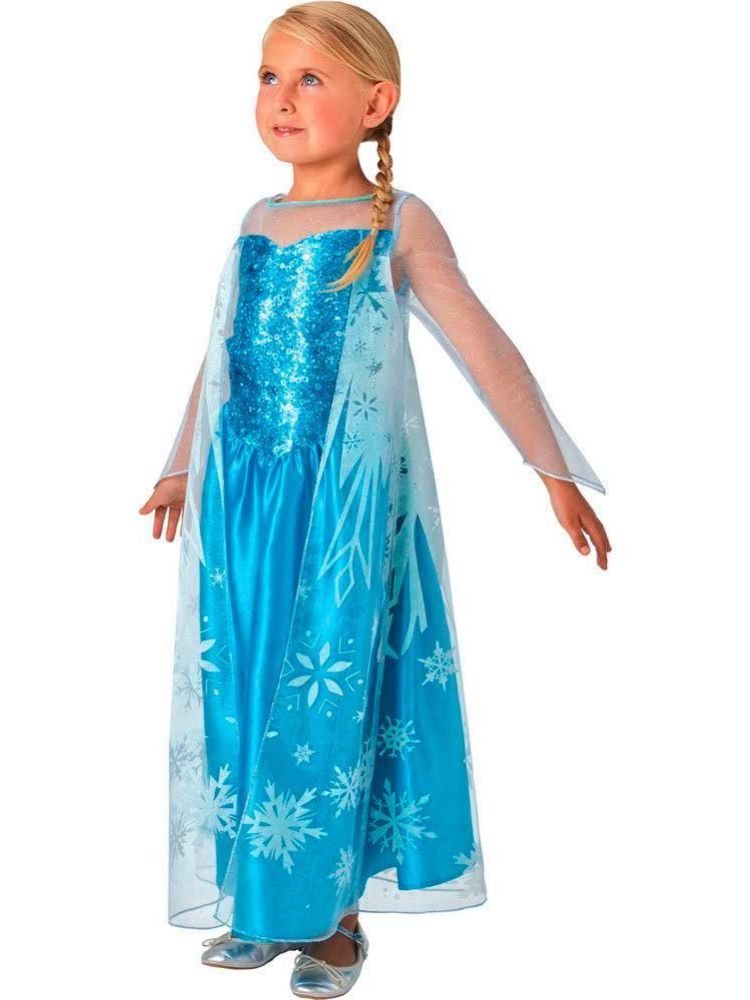 Costume Disney Elsa Frozen 7-8 anni 117-128 cm