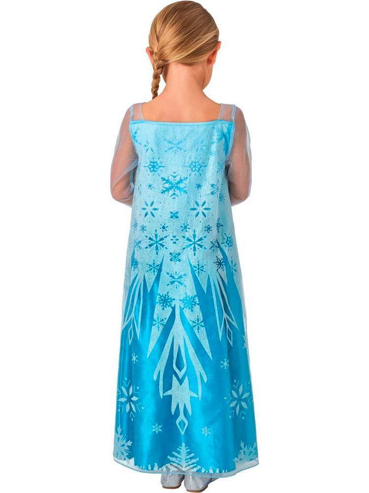 Costume Disney Elsa Frozen 7-8 anni 117-128 cm - immagine 2