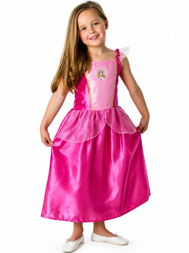 Costume Vestito Disney Principessa Aurora Bambina