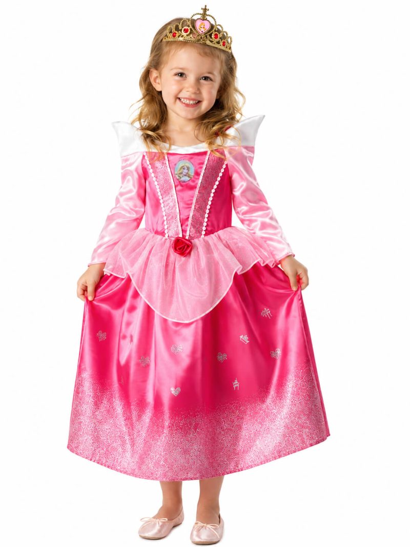 Costume Disney Principessa Aurora per bambina 3-4 anni