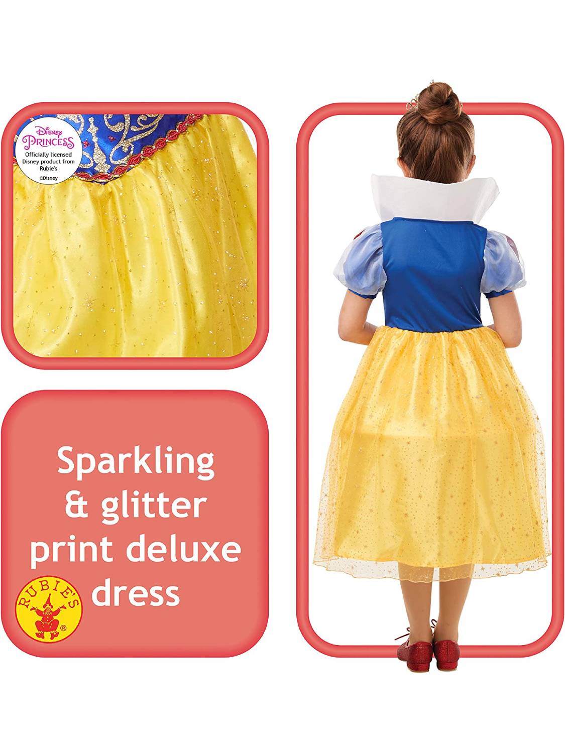 Costume Disney Principessa Biancaneve - immagine 4