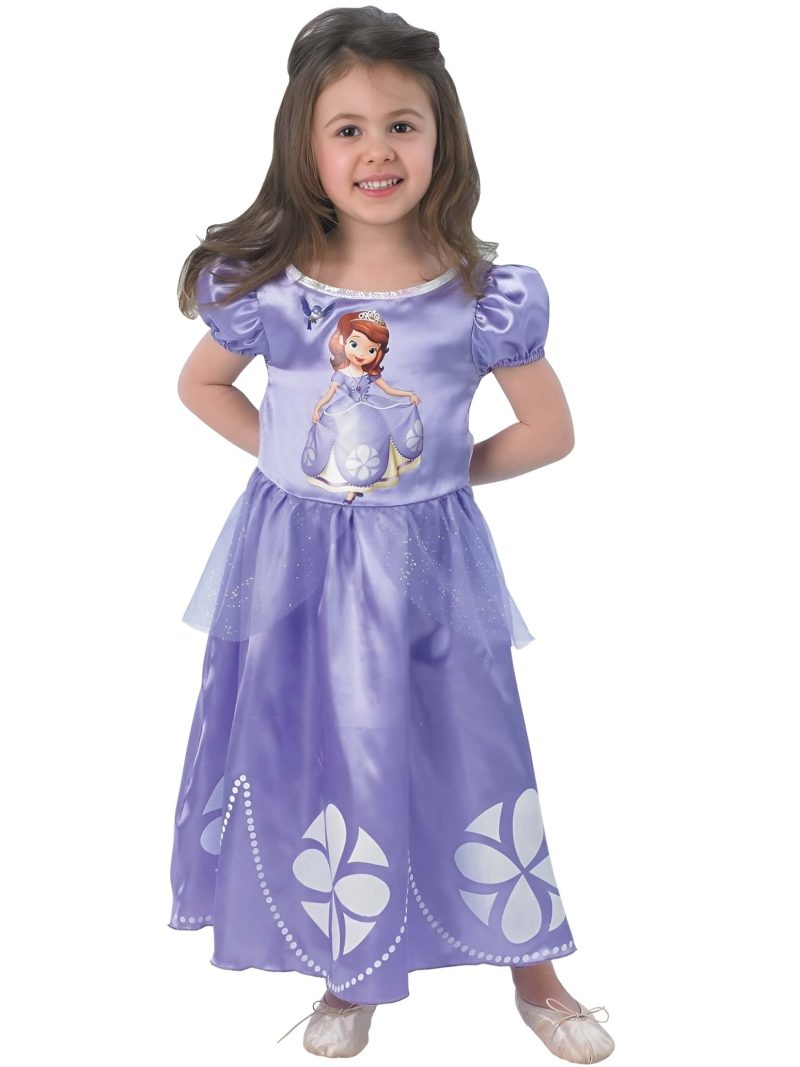 Costume Principessa Sofia Bambina 5-6 Anni Viola Rubie’s