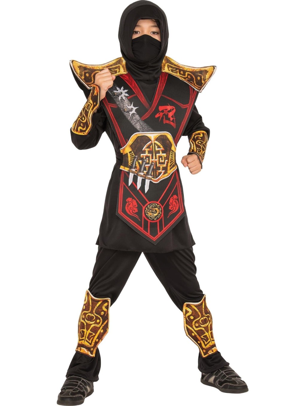 Costume Guerriero Ninja Bambino 3-5 Anni - immagine 2
