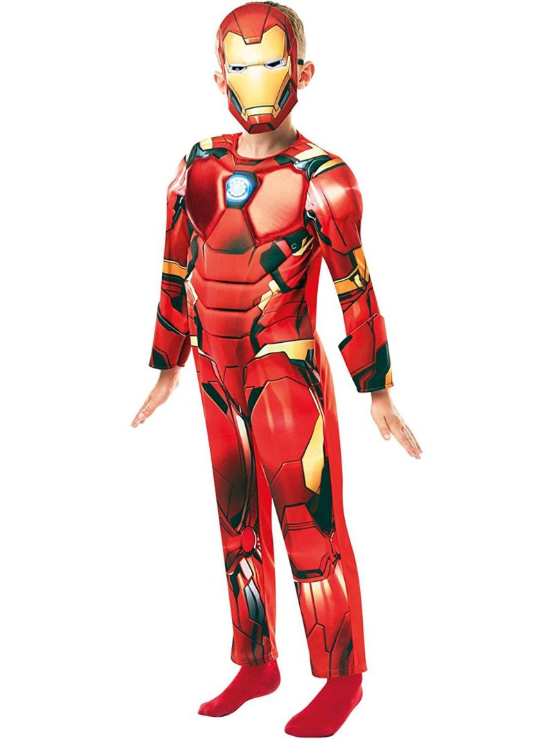 Costume Iron Man Imbottito Con Muscoli