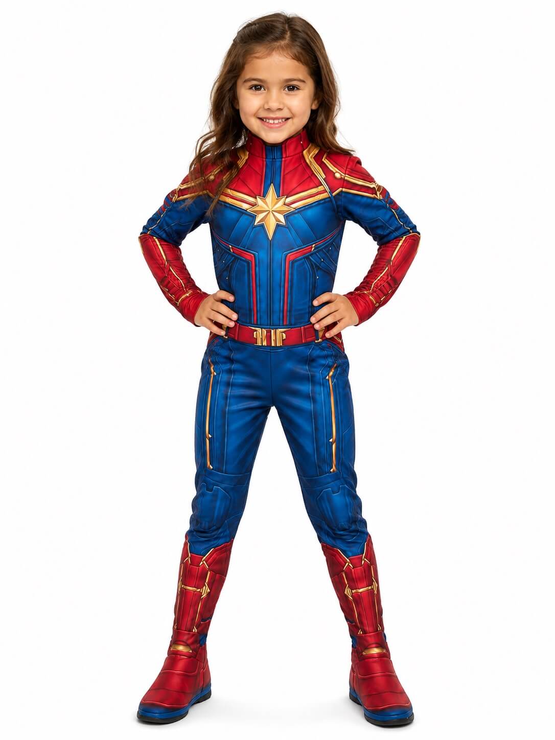 Costume Marvel Avengers Capitan Marvel Bambina 4 anni