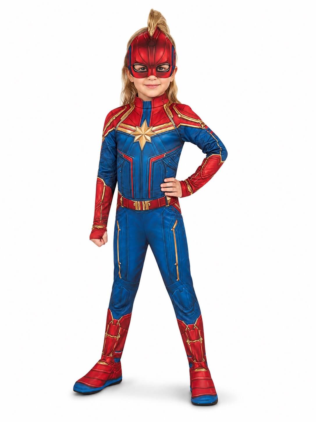 Costume Marvel Avengers Capitan Marvel bambina 5 anni