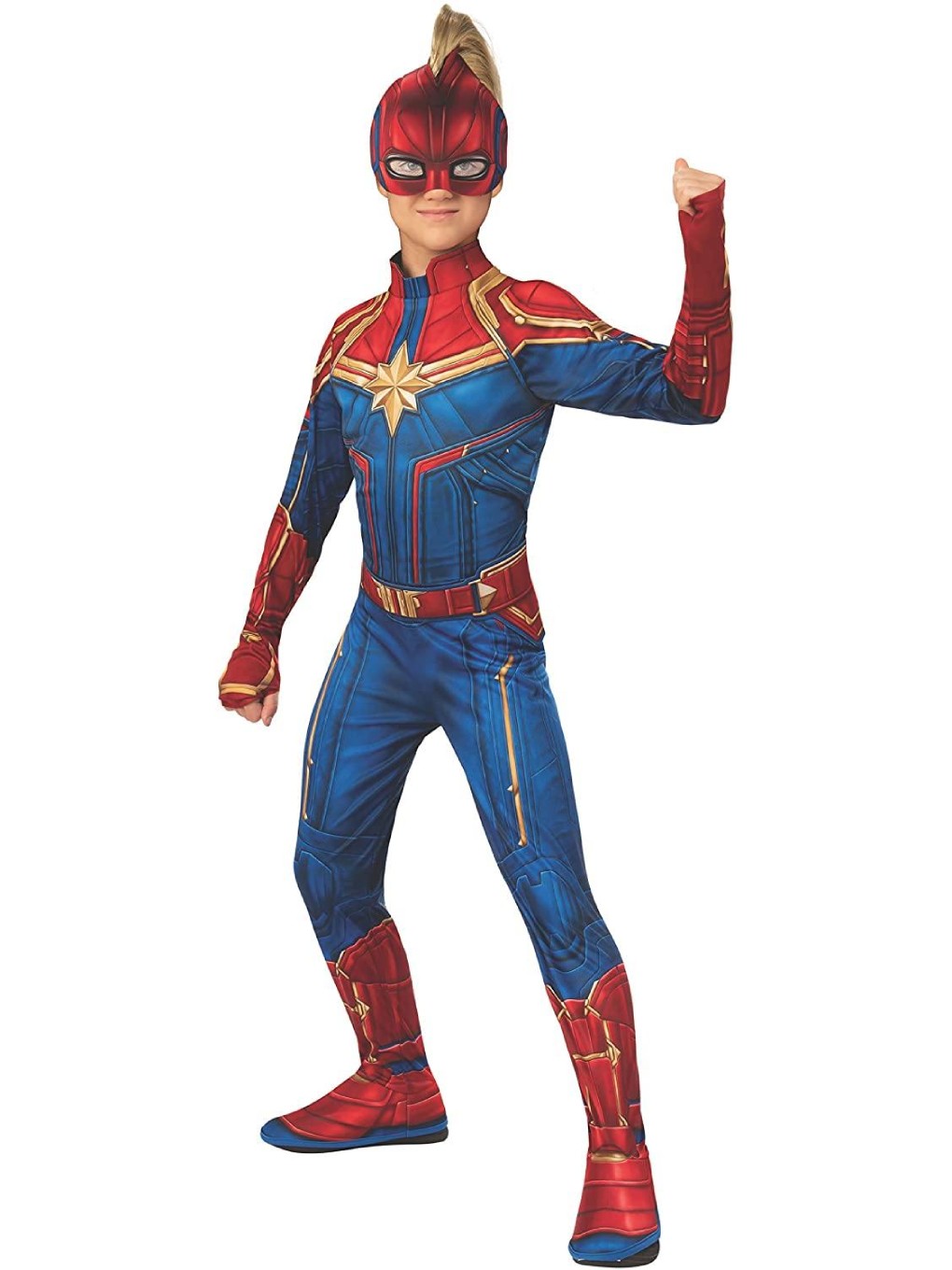 Costume Captain Marvel Bambina Marvel con Maschera 7 anni