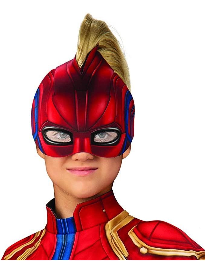 Costume Captain Marvel Bambina Marvel con Maschera - immagine 6
