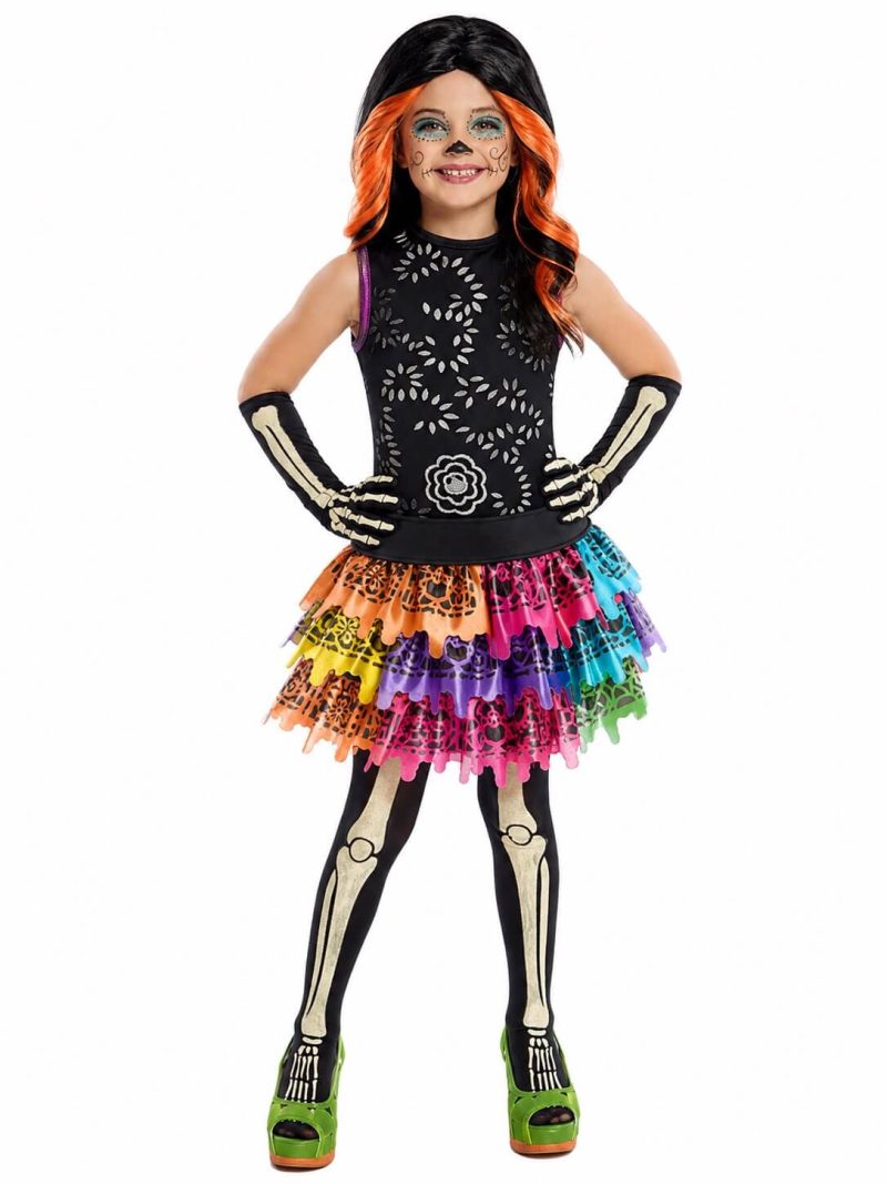 Costume Skelita Calaver5 annias Monster High Bambina
