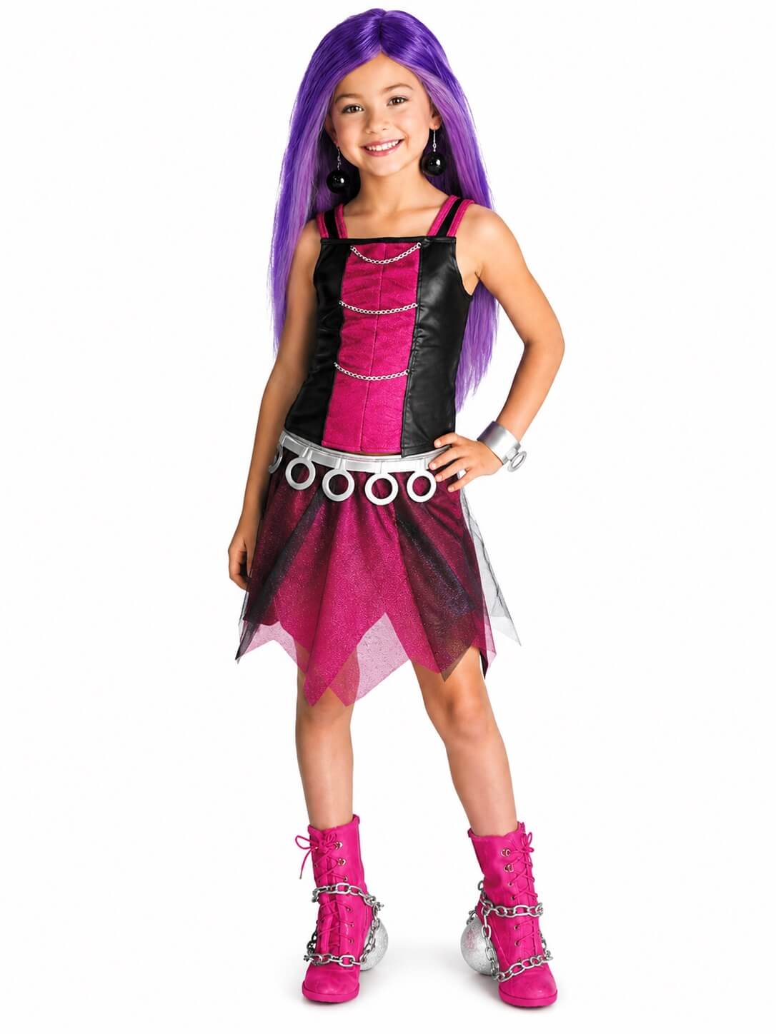 Costume Spectra Vondergeist Monster High Bambina 5 anni halloween