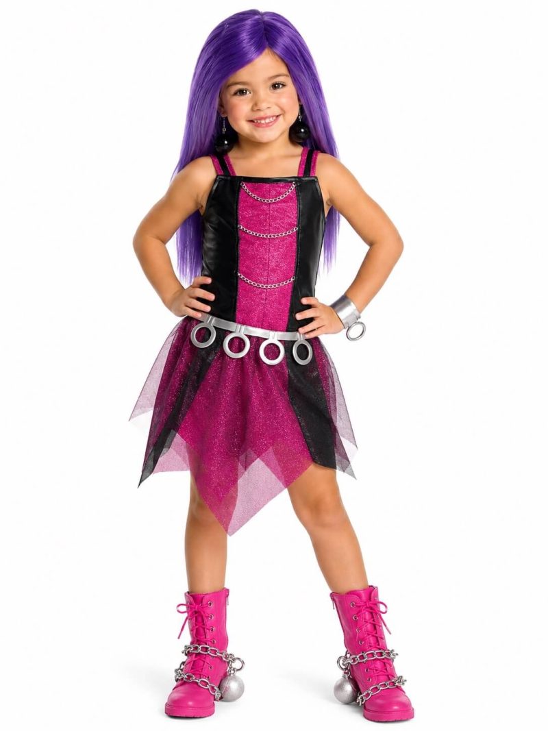 Costume Spectra Vondergeist Monster High Bambina 4 anni halloween